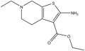 Ethyl 2-amino-6-ethyl-4,5,6,7-tetrahydrothieno[2,3-c]pyridine-3-carboxylate 