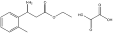 Ethyl 3-amino-3-(2-methylphenyl)propanoate oxalate 