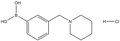 3-(Piperidin-1-ylmethyl)phenylboronic acid HCl 