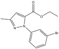 Ethyl 1-(3-bromophenyl)-3-methyl-1H-pyrazole-5-carboxylate