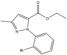 Ethyl 2-(2-bromophenyl)-5-methylpyrazole-3-carboxylate 