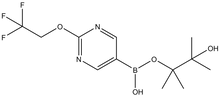 2-(2,2,2-trifluoroethoxy)pyrimidine-5-boronic acid pinacol ester 