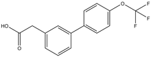 {3-[4-(Trifluoromethoxy)phenyl]phenyl}acetic acid 