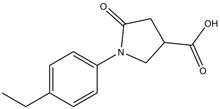 1-(4-Ethylphenyl)-5-oxopyrrolidine-3-carboxylic acid 