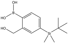 4-TBSMS-hydroxymethylphenylboronic acid