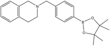 2-[4-(4,4,5,5-Tetramethyl-1,3,2-dioxaborolan-2-yl)benzyl]-1,2,3,4-tetrahydroisoquinoline 