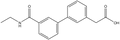 {3-[3-(ethylcarbamoyl)phenyl]phenyl}acetic acid 