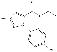 Ethyl 1-(4-chlorophenyl)-3-methylpyrazole-5-carboxylate 