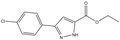 Ethyl 5-(4-chlorophenyl)-2H-pyrazole-3-carboxylate