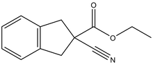 Ethyl 2-cyano-1,3-dihydroindene-2-carboxylate 
