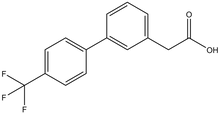 3-[4-(Trifluoromethyl)phenyl]phenylacetic acid 