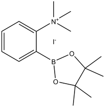 N,N,N-Trimethyl-2-(4,4,5,5-tetramethyl-1,3,2-dioxaborolan-2-yl)benzenaminium iodide 