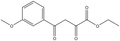 	Ethyl 4-(3-methoxyphenyl)-2,4-dioxobutanoate 