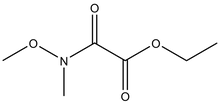 Ethyl 2-(n-methoxy-n-methylamino)-2-oxoacetate 