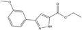 Ethyl 3-(3-methoxyphenyl)pyrazole-5-carboxylate 