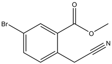 Methyl 5-bromo-2-(cyanomethyl)benzoate 