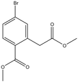 Methyl 4-bromo-2-(2-methoxy-2-oxoethyl)benzoate 