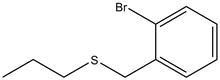 2-(S-Propylthiomethyl)-1-bromobenzene 