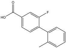 3-Fluoro-4-(2-methylphenyl)benzoic acid 