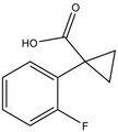 1-(2-Fluorophenyl)cyclopropane-1-carboxylic acid 