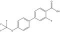 2-Fluoro-4-(4-trifluoromethoxyphenyl)benzoic acid 