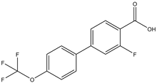 2-Fluoro-4-(4-trifluoromethoxyphenyl)benzoic acid 