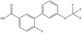 4-Fluoro-3-(3-trifluoromethoxyphenyl)benzoic acid 
