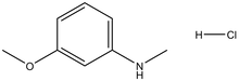 3-Methoxy-N-methylaniline HCl