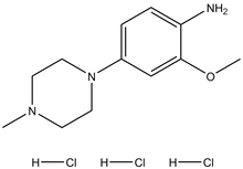 2-Methoxy-4-(4-methylpiperazin-1-yl)aniline tri HCl 