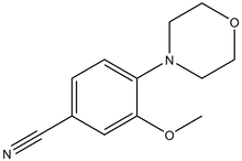3-Methoxy-4-(morpholin-4-yl)benzonitrile 