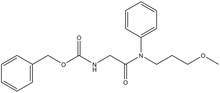 3-Methoxypropyl DL-N-Cbz-phenylglycinamide 