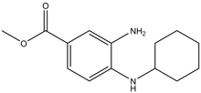 Methyl 3-amino-4-(cyclohexylamino)benzoate 