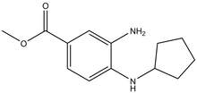 Methyl 3-amino-4-(cyclopentylamino)benzoate 