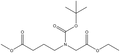 Methyl 4-[n-boc-n-(2-ethoxy-2-oxoethyl)amino]butanoate 
