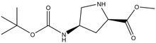 Methyl N-BOC-(2R,4R)-4-Aminopyrrolidine-2-carboxylate 