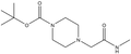 N-Methyl (4-BOC-piperazino)acetamide 
