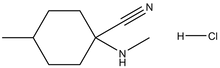 4-Methyl-1-(methylamino)cyclohexane-1-carbonitrile HCl 