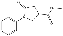 N-Methyl-5-oxo-1-phenylpyrrolidine-3-carboxamide 