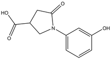 1-(3-Hydroxyphenyl)-5-oxopyrrolidine-3-carboxylic acid 