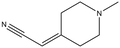 2-(1-Methylpiperidin-4-ylidene)acetonitrile