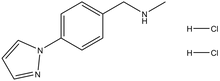 N-Methyl-1-[4-(1H-pyrazol-1-yl)phenyl]methanamine diHCl