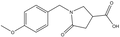 1-(4-Methoxybenzyl)-5-oxopyrrolidine-3-carboxylic acid 