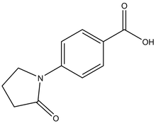  	4-(2-Oxo-pyrrolidin-1-yl)-benzoic acid 