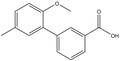 2'-Methoxy-5'-methylbiphenyl-3-carboxylic acid 