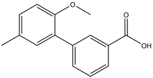 2'-Methoxy-5'-methylbiphenyl-3-carboxylic acid 
