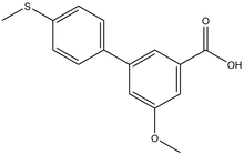 5-Methoxy-3-(4-methylthiophenyl)benzoic acid 