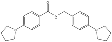 N-(4-Pyrrolidinobenzyl) 4-pyrrolidinobenzamide