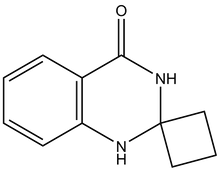 Spiro[1,2,3,4-tetrahydroquinazoline-2,1'-cyclobutane]-4-one