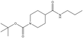  	tert-Butyl 4-(propylcarbamoyl)piperidine-1-carboxylate