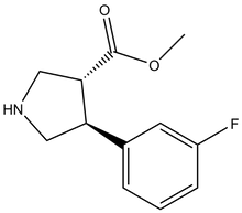 (+/-)-Trans-4-(2-methoxy-phenyl)-pyrrolidine-3-carboxylic acid HCl